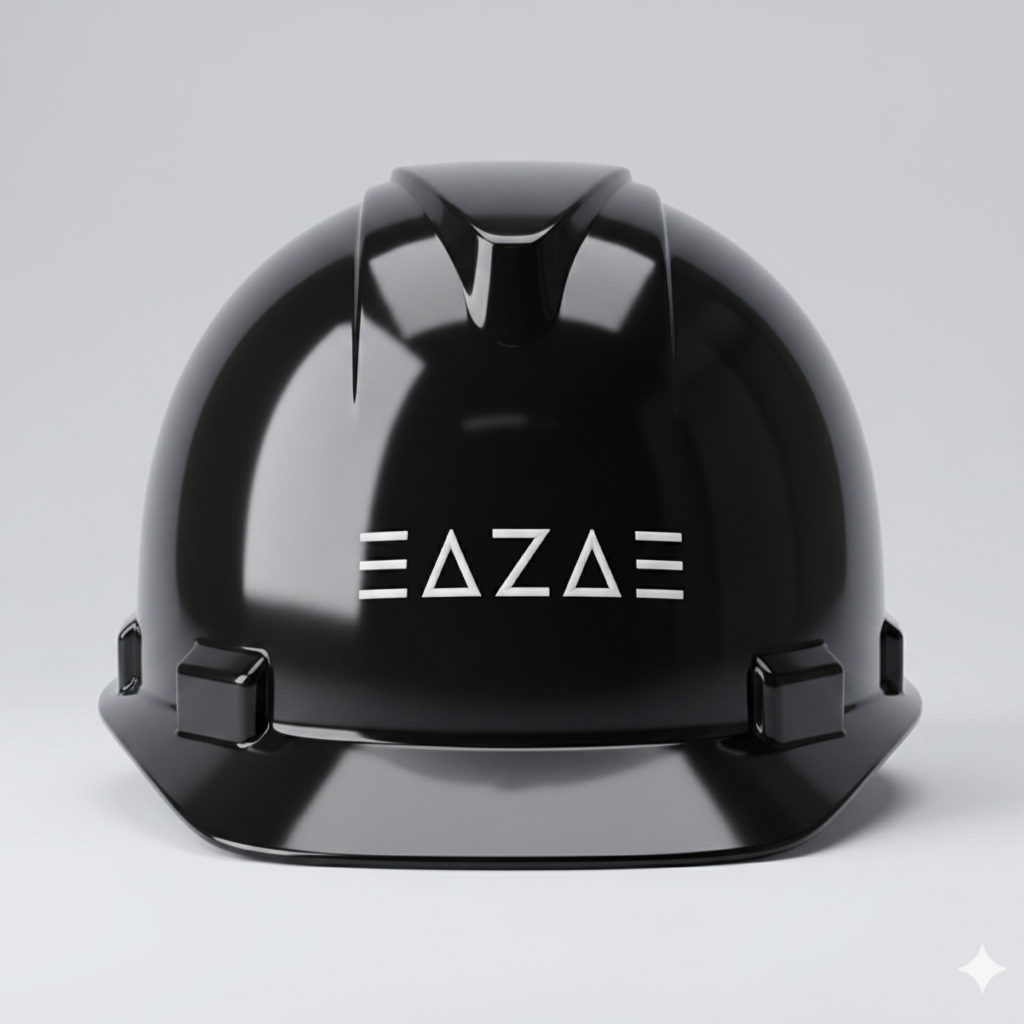 EAZAE Hard Hat (PPE) - Black