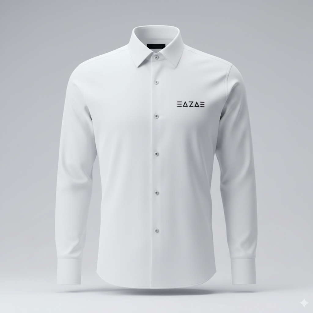 EAZAE Dress Shirt - White