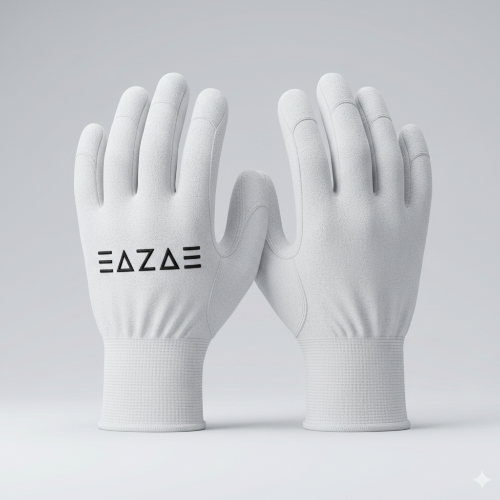 EAZAE Work Gloves - White