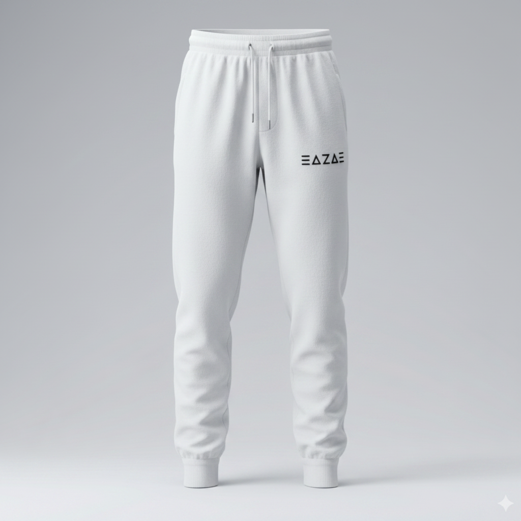 EAZAE Joggers - White