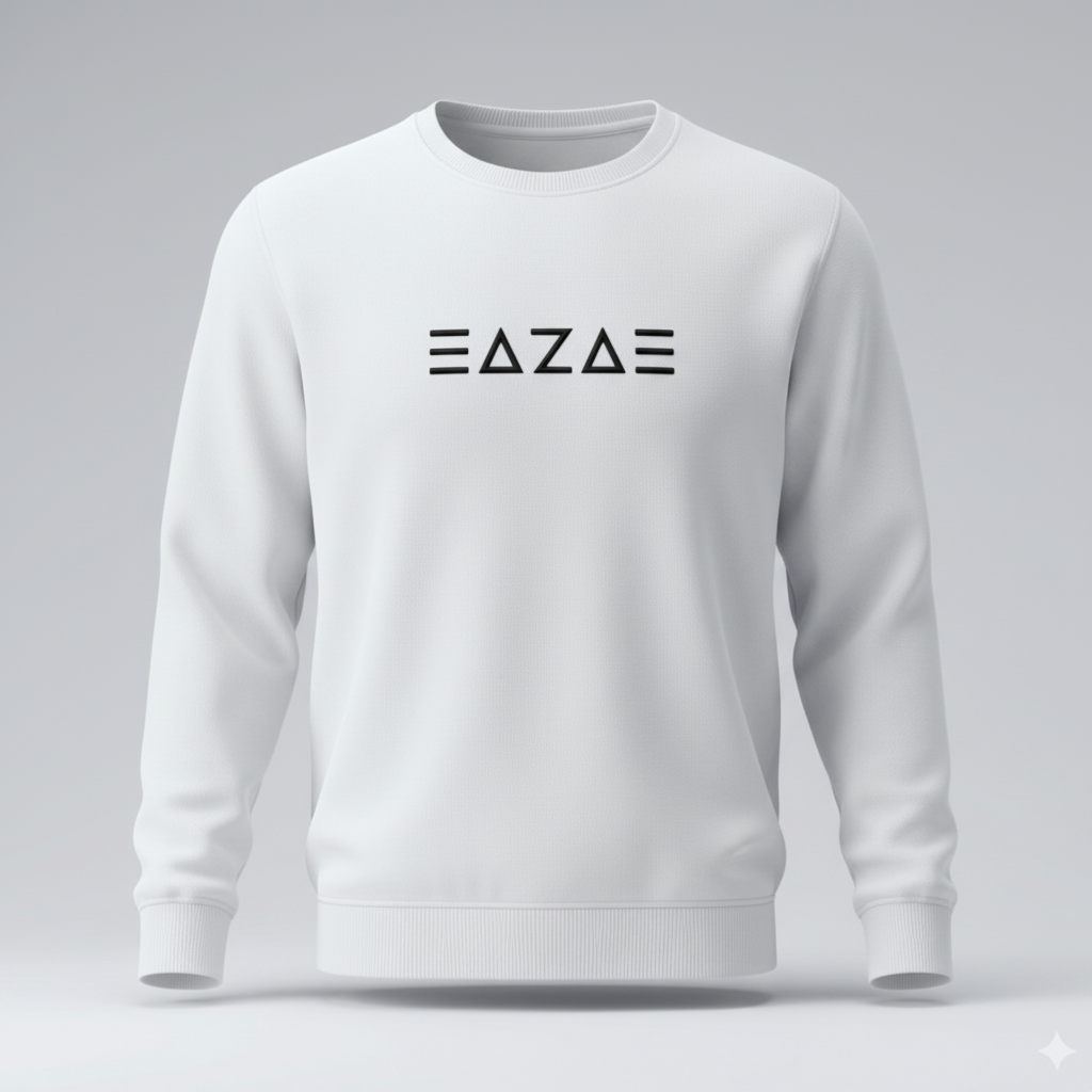 EAZAE Sweatshirt - White
