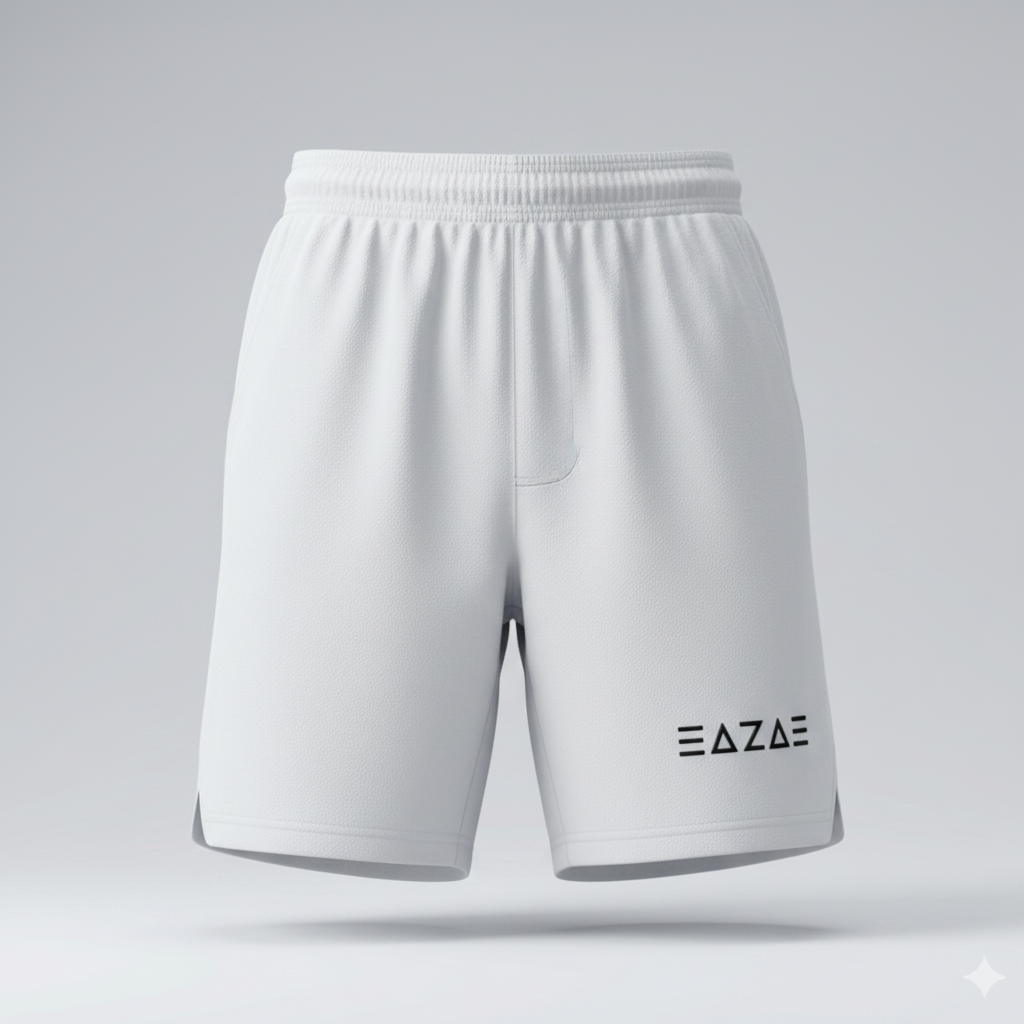 EAZAE Gym Shorts - White